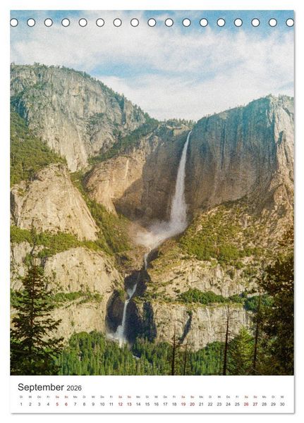 Produktbild: Yosemite Nationalpark - Einer der sch&ouml;nsten Orte der Welt. (Tischkalender 2026 DIN A5 hoch), CALVENDO Monatskalender
