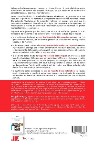 Produktbild: Le guide de l'&eacute;leveur de ch&egrave;vres