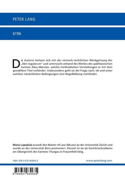 Produktbild: Marcians libri regularum