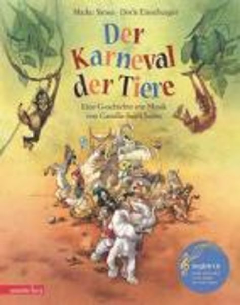 Der Karneval der Tiere, Gebundene Ausgabe von Marko Simsa, Annette Betz ein Imprint von Ueberreuter Verlag