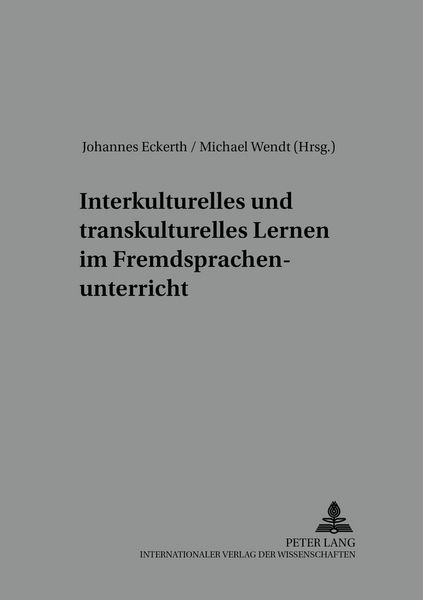 Produktbild: Interkulturelles und transkulturelles Lernen im Fremdsprachenunterricht
