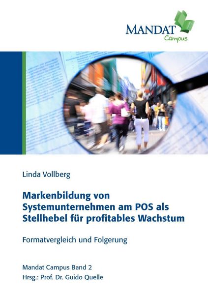 Produktbild: Markenbildung von Systemunternehmen am POS als Stellhebel f&uuml;r profitables Wachstum