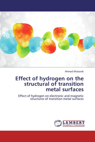 Produktbild: Effect of hydrogen on the structural of transition metal surfaces
