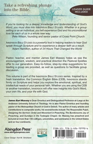Produktbild: Immersion Bible Studies: 1 & 2 Timothy, Titus, Philemon