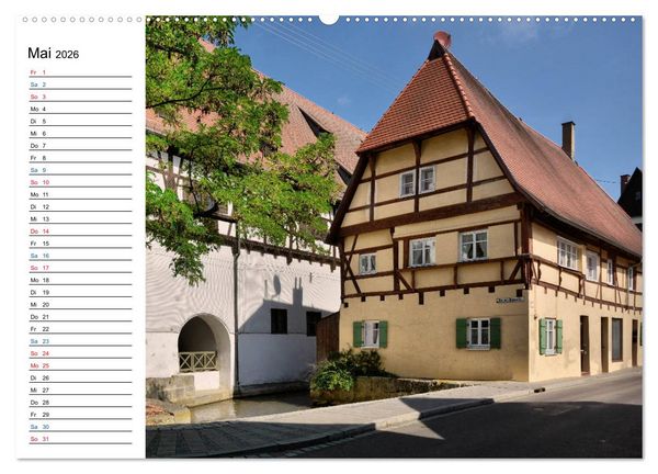 Produktbild: N&ouml;rdlingen - Ansichtssache (hochwertiger Premium Wandkalender 2026 DIN A2 quer), Kunstdruck in Hochglanz