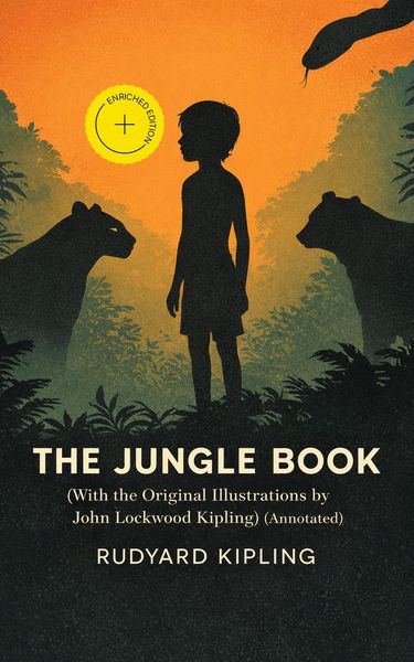 Produktbild: The Jungle Book (With the Original Illustrations by John Lockwood Kipling) (Annotated)