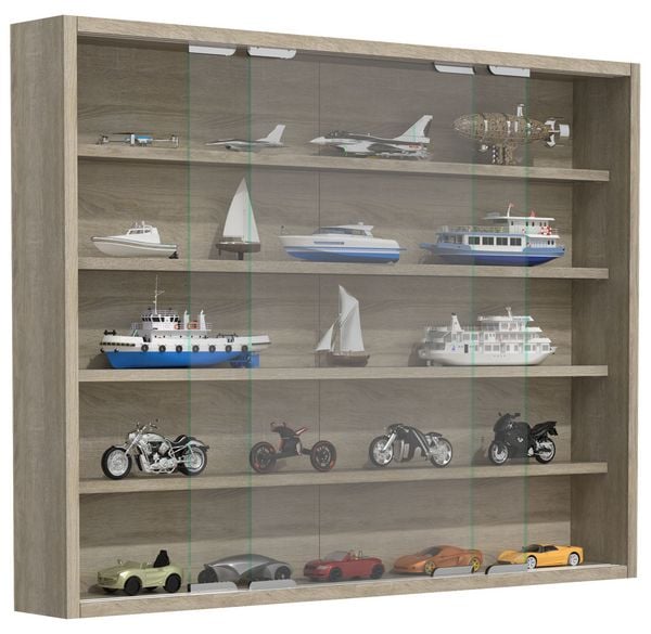 Produktbild: H&auml;ngevitrine Wandvitrine Sammel Deko Agisa L