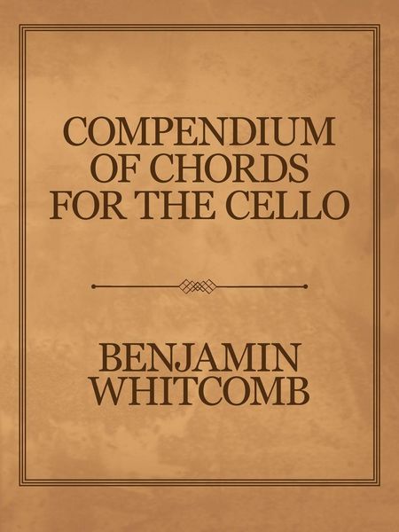Produktbild: Compendium of Chords for the Cello