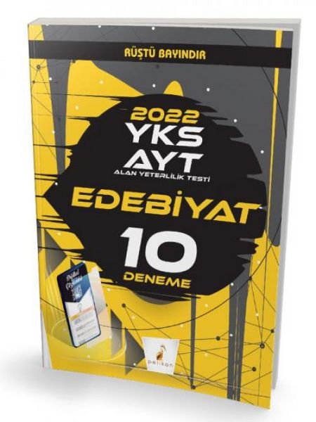 Produktbild: YKS AYT Edebiyat Dijital C&ouml;z&uuml;ml&uuml; 10 Deneme Sinavi