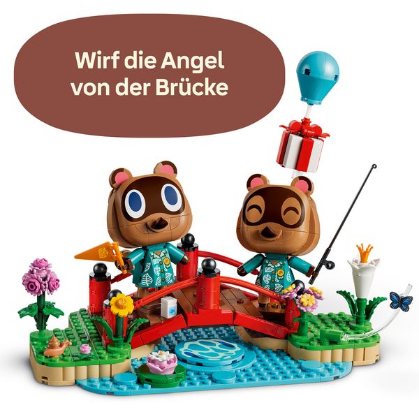 Produktbild: LEGO Animal Crossing Ausflug mit Nepp und Schlepp Bauspielzeug 77059