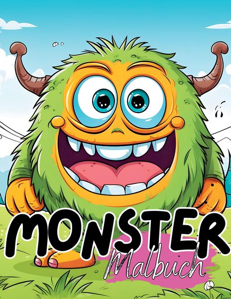 Produktbild: Malbuch Monster