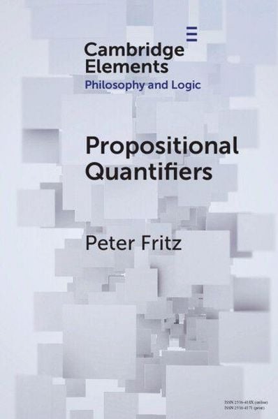 Produktbild: Propositional Quantifiers