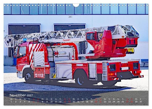 Produktbild: Der Rettungsdienst (Wandkalender 2027 DIN A3 quer), CALVENDO Monatskalender