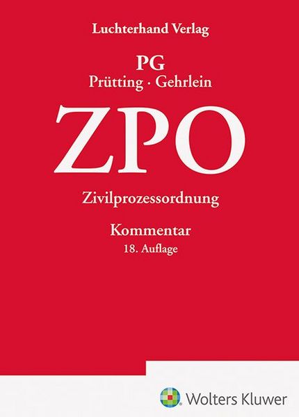 Produktbild: ZPO Kommentar