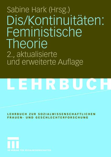 Dis/Kontinuitäten: Feministische Theorie, Taschenbuch von Sabine Hark, VS Verlag für Sozialwissenschaften, 9783531152172