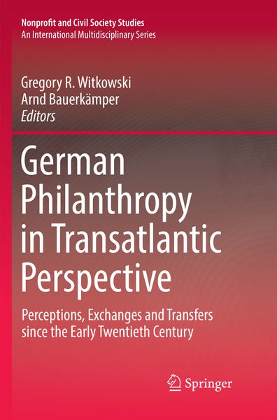 Produktbild: German Philanthropy in Transatlantic Perspective