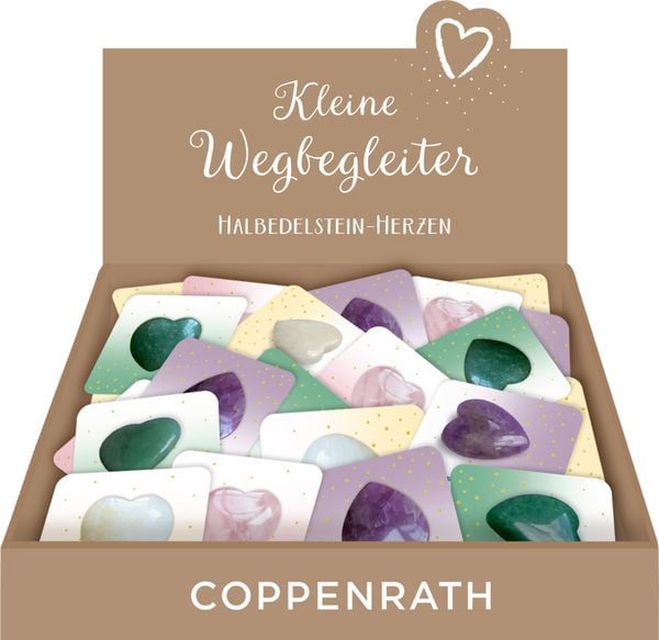 Produktbild: Halbedelstein-Herzen - Von Herzen, sort.