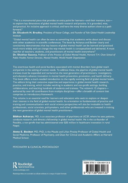 Produktbild: Global Mental Health Training and Practice