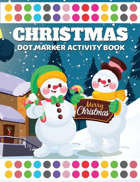 Produktbild: Christmas Dot Marker Activity Book