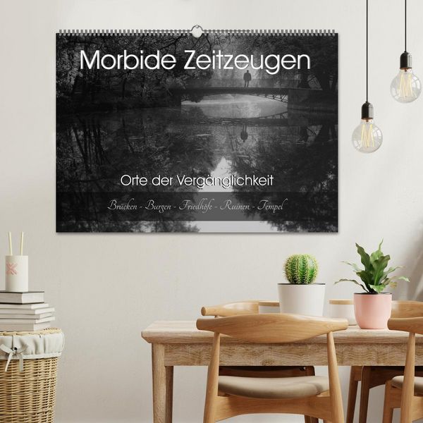 Produktbild: Morbide Zeitzeugen - Orte der Verg&auml;nglichkeit (Wandkalender 2026 DIN A2 quer), CALVENDO Monatskalender