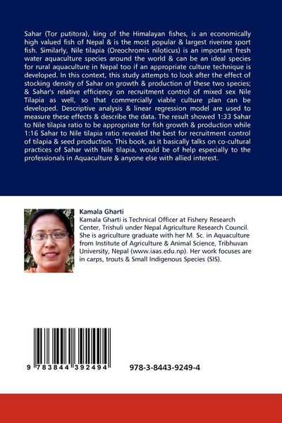 Produktbild: Sahar and mixed sex Nile Tilapia in Polyculture
