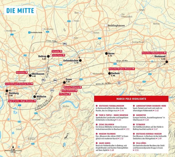 Produktbild: MARCO POLO Reisef&uuml;hrer Ruhrgebiet