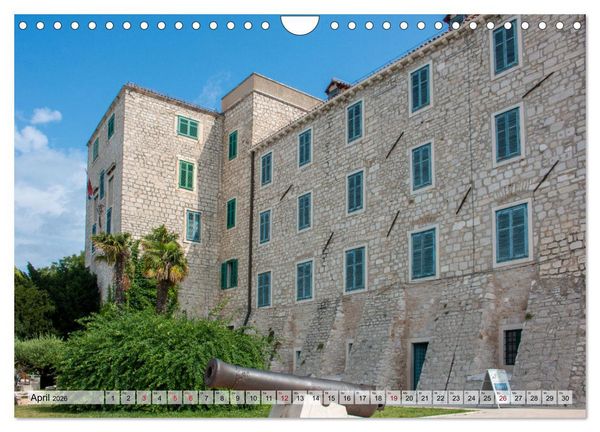 Produktbild: &Scaron;ibenik - Mittelalterliche Metropole in Kroatien (Wandkalender 2026 DIN A4 quer), CALVENDO Monatskalender