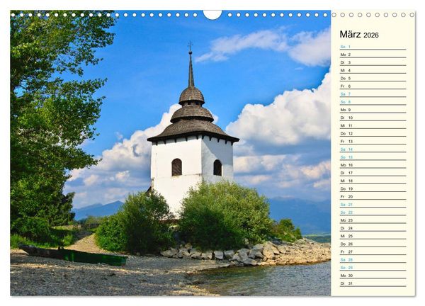 Produktbild: Slowakei - Abseits der Hohen Tatra (Wandkalender 2026 DIN A3 quer), CALVENDO Monatskalender