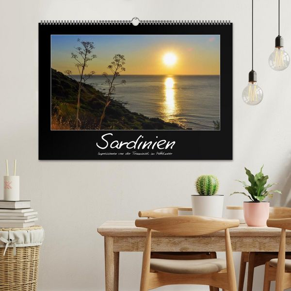 Produktbild: Die Trauminsel Sardinien (Wandkalender 2026 DIN A2 quer), CALVENDO Monatskalender