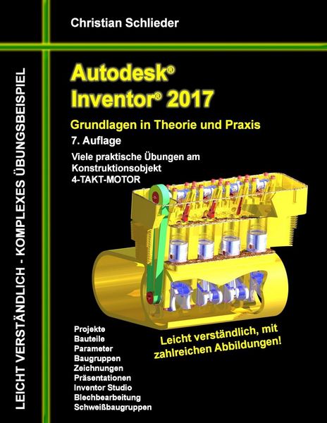 Produktbild: Autodesk Inventor 2017 - Grundlagen in Theorie und Praxis