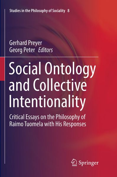 Produktbild: Social Ontology and Collective Intentionality