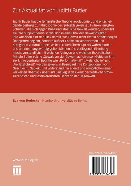 Produktbild: Zur Aktualit&auml;t von Judith Butler