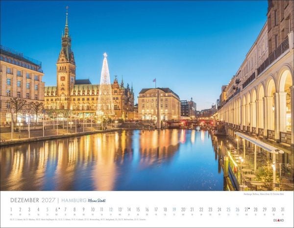 Produktbild: Hamburg - Meine Stadt Kalender 2027