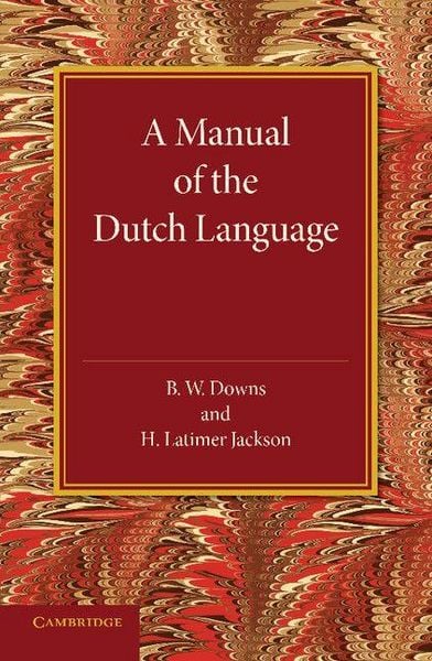 Produktbild: A Manual of the Dutch Language