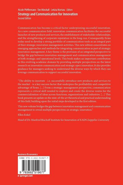 Produktbild: Strategy and Communication for Innovation