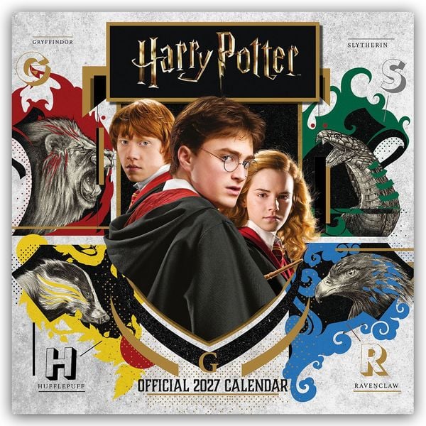 Produktbild: Harry Potter &ndash; Offizieller Kalender 2027 &ndash; Wandkalender