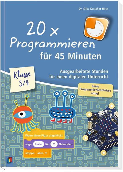 Produktbild: 20 x Programmieren f&uuml;r 45 Minuten &ndash; Klasse 3/4