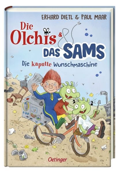 Produktbild: Die Olchis und das Sams 1. Die kaputte Wunschmaschine