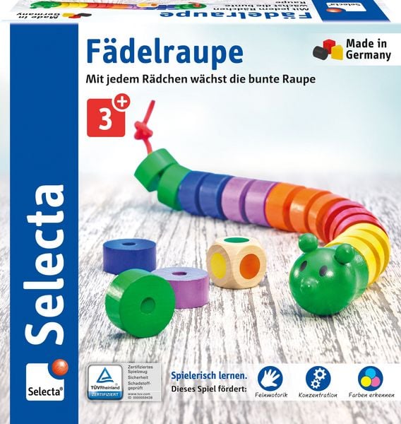 Produktbild: F&auml;delraupe (Kinderspiel)