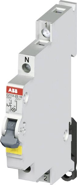 ABB Ausschalter mit LED 16A 1 Schließer 250 V/AC 2CCA703100R0001