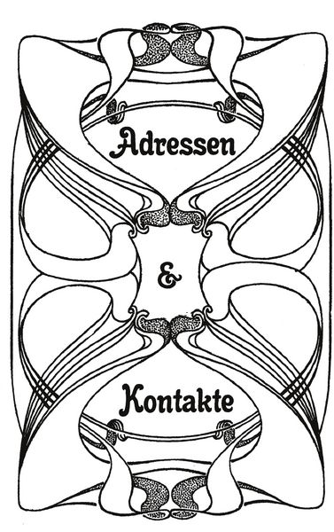 Produktbild: Adressen & Kontakte