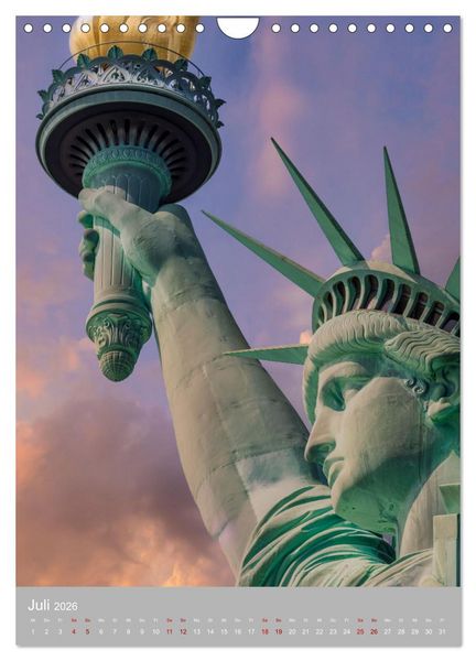 Produktbild: NEW YORK CITY Architektur und Atmosph&auml;re (Wandkalender 2026 DIN A4 hoch), CALVENDO Monatskalender