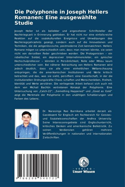 Produktbild: Die Polyphonie in Joseph Hellers Romanen: Eine ausgew&auml;hlte Studie