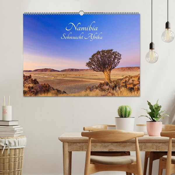 Produktbild: Namibia - Sehnsucht Afrika (Wandkalender 2026 DIN A2 quer), CALVENDO Monatskalender
