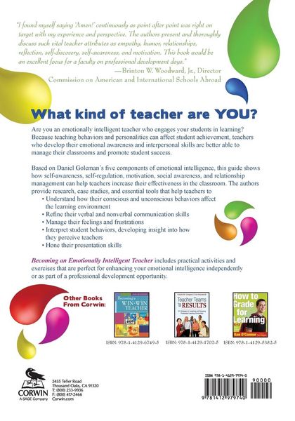 Produktbild: Becoming an Emotionally Intelligent Teacher