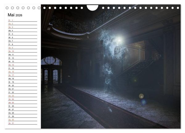 Produktbild: Geheimnisvolle Ballettwelt (Wandkalender 2026 DIN A4 quer), CALVENDO Monatskalender