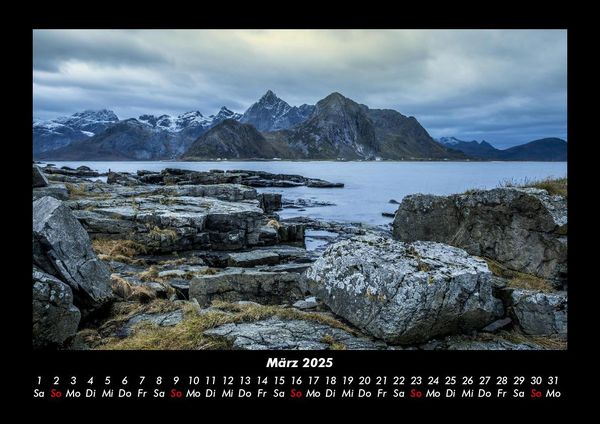 Produktbild: Bergige Welten 2025 Fotokalender DIN A3