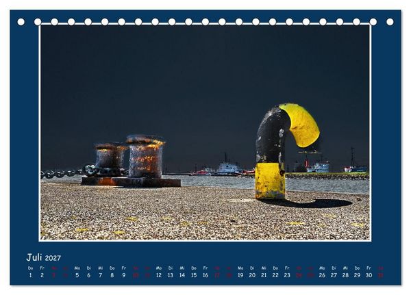 Produktbild: Maritime Momente (Tischkalender 2027 DIN A5 quer), CALVENDO Monatskalender