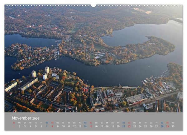 Produktbild: Potsdam von Oben (Wandkalender 2026 DIN A2 quer), CALVENDO Monatskalender