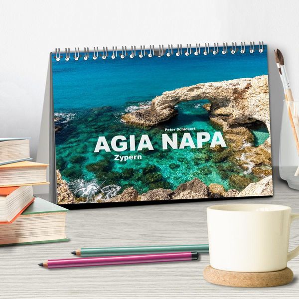 Produktbild: Agia Napa - Zypern (Tischkalender 2026 DIN A5 quer), CALVENDO Monatskalender